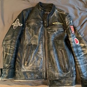 Superdry Limited Leather Jacket